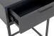 Konsolentisch >54857< in anthrazit, schwarz - 40x50x40cm (BxHxT)