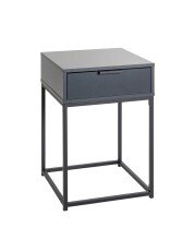 Konsolentisch >54858< in anthrazit, schwarz -...