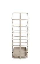 Schirmständer >59128< in grau (Kaschmirgrau), Metall - 28x50x20cm (BxHxT)
