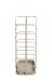 Schirmständer >59128< in grau (Kaschmirgrau), Metall - 28x50x20cm (BxHxT)