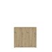 Schuhschrank >ALICE SPRINGS< 8 Böden, push to open, Artisan Eiche Dekor - 109,2x99,1x34,9cm (BxHxT)