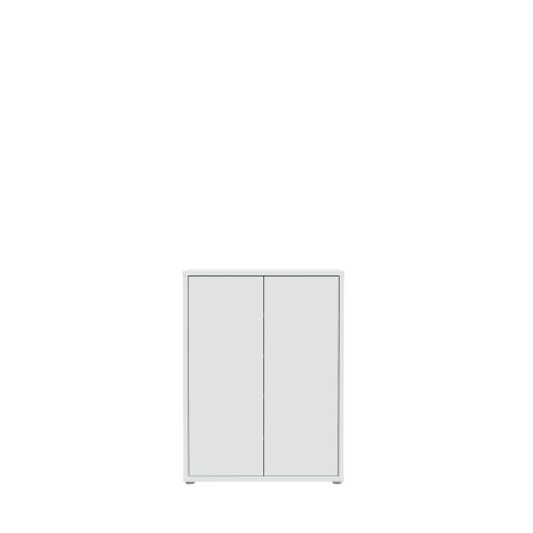 Schuhkommode >ALICE SPRINGS< 4 Böden, push to open, Secret grey - 74,5x99,1x34,9cm (BxHxT)