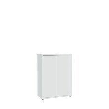 Schuhkommode >ALICE SPRINGS< 4 Böden, push to open, Secret grey - 74,5x99,1x34,9cm (BxHxT)
