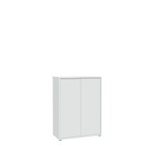 Schuhkommode >ALICE SPRINGS< 4 Böden, push to open, Secret grey - 74,5x99,1x34,9cm (BxHxT)