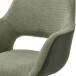 Schalenstuhl >ASELLA< in Oliv, Stoffmix Fantasy/ Arizona - 56x86x64cm (BxHxT)