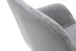 Schalenstuhl >ASELLA< in Lichtgrau, Stoffmix Fantasy/ Arizona - 56x86x64 (BxHxT)