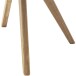 Schalenstuhl >ASELLA< in Oliv, Stoffmix Fantasy/ Arizona - 56x86x64cm (BxHxT)