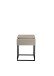 Nachtkommode >Marle< 1 Schublade, Farbe Kaschmir, Holzwerkstoff - 40x52x38,5cm (BxHxT)