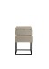 Nachtkommode >Marle< 2 Schubladen, Farbe Kaschmir, Holzwerkstoff - 40x65x38,5cm (BxHxT)