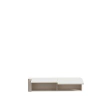 Hängeschrank >BREATHTAKER< 2 Klappen, 2 Fächer, Sandfarbig - 128,6x30,1x34cm (BxHxT)