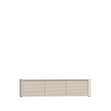 Lowboard >BREATHTAKER< 3 Türen, in Sandfarbig - 168x41,5x41,3cm (BxHxT)