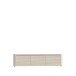 Lowboard >BREATHTAKER< 3 Türen, in Sandfarbig - 168x41,5x41,3cm (BxHxT)