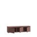 Lowboard >BREATHTAKER< 3 Türen, soft-close, terrakottafarbig - 168x41,5x41,3cm (BxHxT)