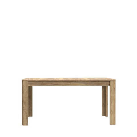 Kulissen-Esstisch >BREATHTAKER< ausziehbar 206,6cm, Mauvella Eiche Dekor - 160/206,6x72,7x90,4 (BxHxT)