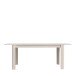 Kulissen-Esstisch >BREATHTAKER< ausziehbar bis 206,6cm, sandfarbig - 160/206,6x72,7x90,4cm (BxHxT)