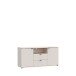 TV-Schrank >GANYMEDE< 2 Türem, 2 Schübe, sandfarbig - 129,8x63,1x41,3cm (BxHxT)