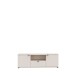 Lowboard >GANYMEDE< 2 Türen, 1 Schublade, 1 Fach, sandfarbig - 129,8x43,9x41,3cm (BxHxT)