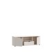 Lowboard >GANYMEDE< 2 Türen, 1 Schublade, 1 Fach, sandfarbig - 129,8x43,9x41,3cm (BxHxT)