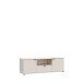 Lowboard >GANYMEDE< 2 Türen, 1 Schublade, 1 Fach, sandfarbig - 129,8x43,9x41,3cm (BxHxT)