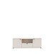 Lowboard >GANYMEDE< 2 Türen, 1 Schublade, 1 Fach, sandfarbig - 129,8x43,9x41,3cm (BxHxT)