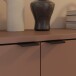 Lowboard >GANYMEDE< 2 Türen, Schublade, Fach, terrakottafarbig - 129,8x43,9x41,3cm (BxHxT)