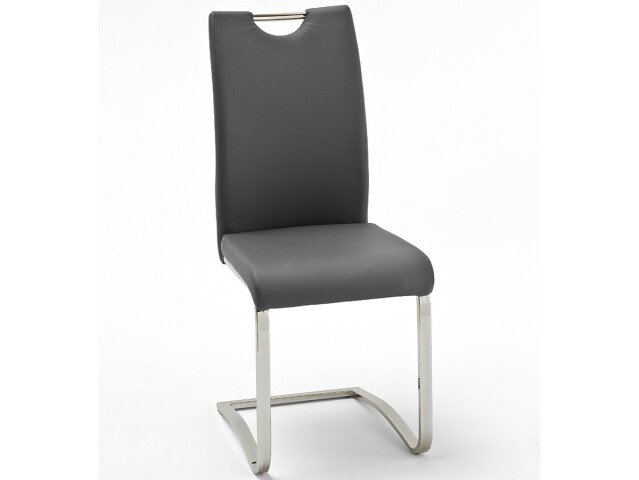Schwingstuhl "Yanielle I" (4er Set) Grau