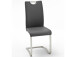 Esszimmerstuhl >Yanielle I< (4er Set) in grau aus Metall - 43x100x57cm (BxHxT)