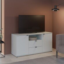 TV-Schrank >GANYMEDE< 2 Türen, 2 Schubladen,...