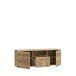 Lowboard >AKINORI< 2 Türen, 1 Schublade, Mauvella Eiche Dekor - 149,8x53,7x41,8cm (BxHxT)