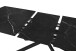 Kulissen-Esstisch >VANINO< ausziehbar 230cm, schwarz marmoriert, Keramik - 180/230x76x90cm BxHxT