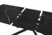 Kulissen-Esstisch >VANINO< ausziehbar 230cm, schwarz marmoriert, Keramik - 180/230x76x90cm BxHxT