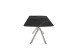 Kulissen-Esstisch >VANINO< ausziehbar 230cm, schwarz marmoriert, Keramik - 180/230x76x90cm BxHxT