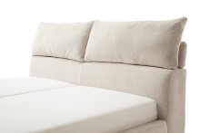 Stauraumbett >Malindi< Liegefläche 180x200 cm, in Beige - 196x120x233cm (BxHxT)