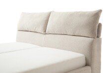 Stauraumbett >Malindi< Liegefläche 180x200 cm, in Beige - 196x120x233cm (BxHxT)