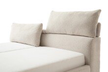 Stauraumbett >Malindi< Liegefläche 180x200 cm, in Beige - 196x120x233cm (BxHxT)