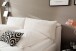 Stauraumbett >Malindi< Liegefläche 180x200 cm, in Beige - 196x120x233cm (BxHxT)