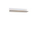 Wandboard >ATTENTION< in Riviera Eiche / Weiß Gloss - 140x29x24cm (BxHxT)