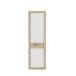 Garderobenschrank >BACCIO< 1 Tür, Stange, Weiss/ Artisan Eiche Dekor - 58,3x196,8x33,8cm (BxHxT)