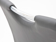 Esszimmerstuhl >Yanielle I< (4er Set) in petrol aus Metall - 43x100x57cm (BxHxT)
