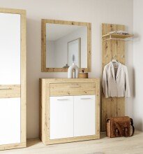 Garderobenspiegel >BACCIO< Spiegel / Artisan Eiche...