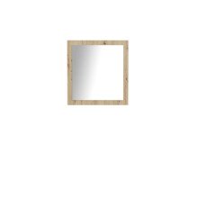 Garderobenspiegel >BACCIO< Spiegel / Artisan Eiche Dekor umrandet - 83x88x1,8cm (BxHxT)