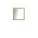 Garderobenspiegel >BACCIO< Spiegel / Artisan Eiche Dekor umrandet - 83x88x1,8cm (BxHxT)