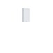 Hängeschrank >LOKKO< 1 Tür, 1 Boden, in Weiss - 35,2x70,6x22,1cm (BxHxT)
