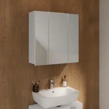 Badezimmerspiegelschrank >LOKKO< 3 Türen,...