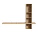 Wandpaneel >LOUOTO< 4 Fächer, Artisan Eiche Dekor - 225x171,1x25,1cm (BxHxT)