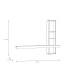 Wandpaneel >LOUOTO< 4 Fächer, Artisan Eiche Dekor - 225x171,1x25,1cm (BxHxT)