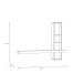 Wandpaneel >LOUOTO< 4 Fächer, Artisan Eiche Dekor - 225x171,1x25,1cm (BxHxT)