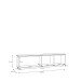 Lowboard >LOUOTO< 2 Türen, 1 Klappe, sandfarbig/Artisan Eiche - 224,8x57,7x41,6cm BxHxT