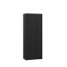 Schuhschrank >NET306< 5 Böden, schwarz - 68,7x181,1x36,5cm (BxHxT)