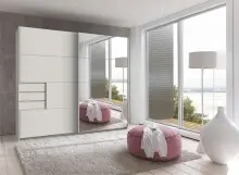 Schwebetürenschrank >Saigon< 3 Schübe,...